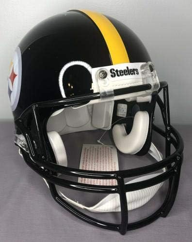 Terry Bradshaw potpisao Pittsburgh Steelers autentičnu kacigu pune veličine sa JSA COA-autograme NFL