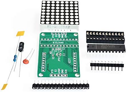 SUNIGO 2Pack MAX7219 DOT matrični modul DIY komplet MCU kontrolni modul za kontrolu za Arduino DIY