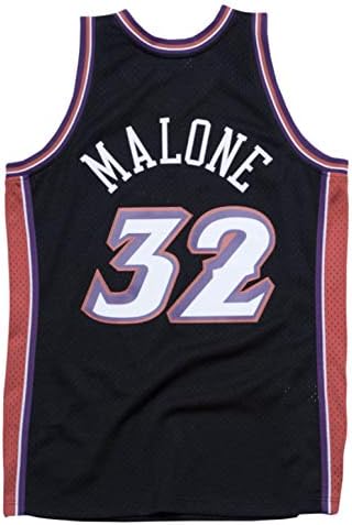 Mitchell & Ness Karl Malone Utah Jazz muški 1998-99 Black Swingman Jersey