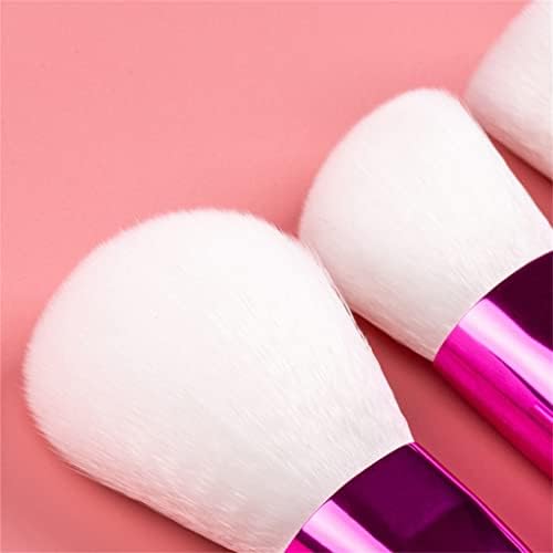 Portable Ružičasta sintetička kosa Make up Curses Make up Curtes-početni alat za šminkanje (boja: a, veličina