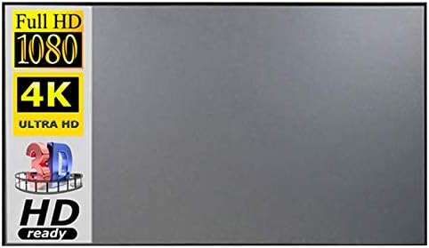 Liuzh 72/84 / 100/120 inčni projektor Reflection tkanina za tkaninu za ekran DLP projektora