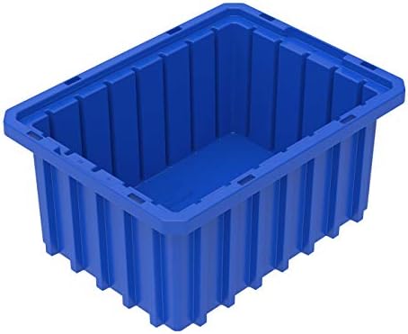 Akro-mils 33105 Akro-Grid Plastični prorezni modusti modusti kutija za odlaganje rešetke za pohranu Tate ,,, plavi