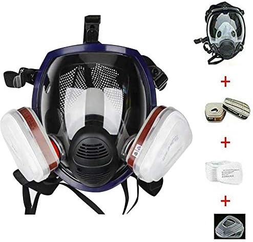 chengchuang 15in 1 Respirator za višekratnu upotrebu za cijelo lice koji se široko koristi u
