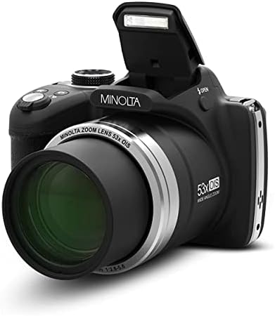 Minolta MN53Z Pro-Shot 16MP Full HD digitalni fotoaparat sa 53x optičkim zumom, kućište za kamensku kamencu,