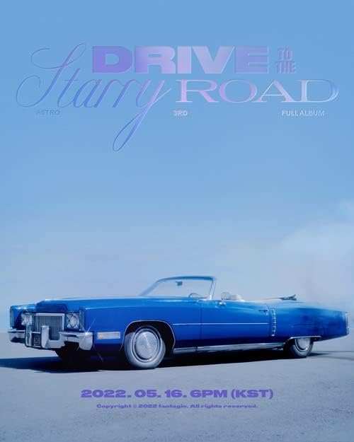 Astro Drive do Starry Road 3. album Verzija CD + 1P PASTER + 88P Photobook + koverta + 1p razglednica + 2p fotokard + 1p preklopna poštarina + zapečaćeno