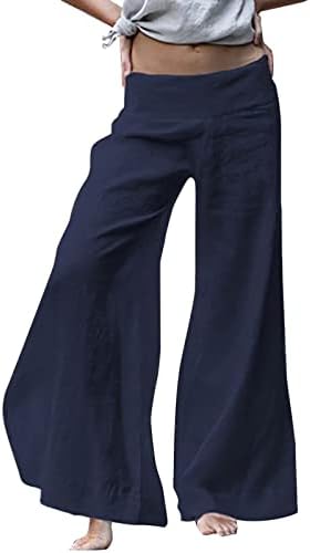 Ethia haljina kratke hlače za žene Business Casual ženske pune ljetne pamučne i ležerne hlače sa širokim nogama plus veličina