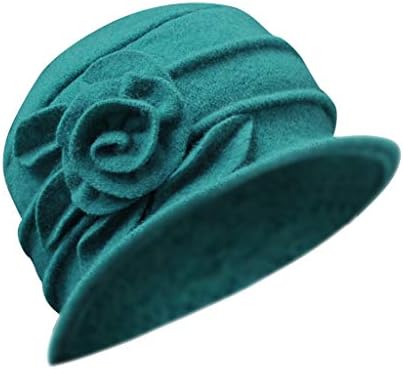 Muška Ženska vrećasta Slouchy kapa Vintage kapa ženska elegantna zimska kapa vunena kanta za cvijeće Cloche ženske bejzbol kape Mad