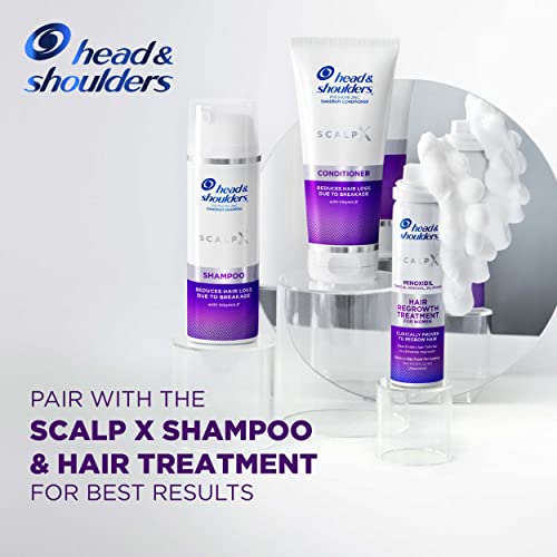 Glava & amp; ramena Scalp X šampon protiv peruti za Žene, 5 Fl oz tretman za kosu smanjuje gubitak kose zbog lomljenja i pruža Svrbi vlasište reljef.