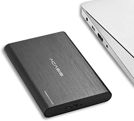 Acasis 2.5 120GB prenosivi eksterni čvrsti disk USB3. 0 uređaji za skladištenje Hard diska za PC,Laptop,Mac,PS4,