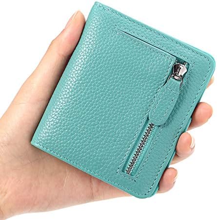 FUNTOR mali Novčanici za žene, dame mali kompaktni Bifold džepni RFID koji blokira novčanik od prave