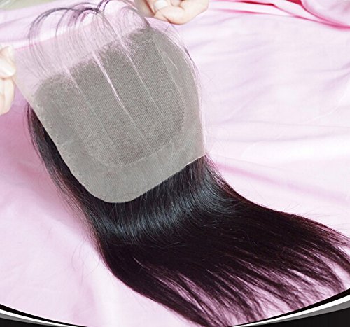 Veleprodaja 8a 3 dijela frontalno čipkasto zatvaranje sa snopovima ravno Malezijski Virgin Hair Bundle