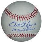 Sixto Lezcano potpisao 79 Zlatne rukavice Oml Selig Bejzbol Kardinal Brewers Steiner-MLB rukavice