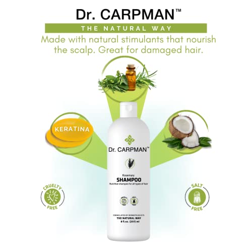Dr. Carpman-šampon za rast kose - potpuno prirodna formula za ponovni rast kose - tretman protiv