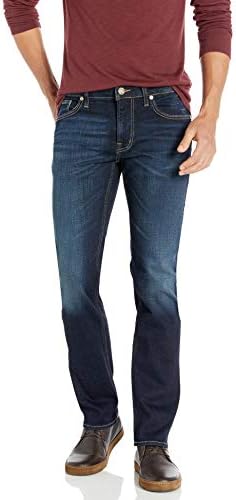 Silver Jeans Co. Muške Allan Classic Fit traperice s ravnim nogama