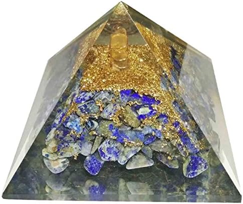 Lapis lazuli kamen piramida za iscjeljivanje kristala Reiki Organise Pyramid Reiki spritual poklon