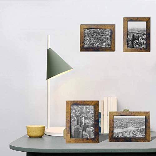 Petaflop 8x10 okvir za slike Rustikalni smeđi okviri uklapaju se 8 za 10 inča za prikaz zidnih tablica, 7 paketa