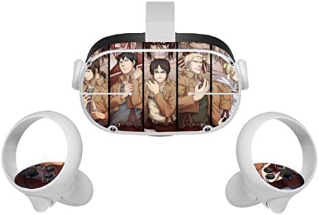 Titan Bitka serija Anime film Oculus Quest 2 Skin VR 2 Skins slušalice i kontroleri Naljepnice Zaštitni