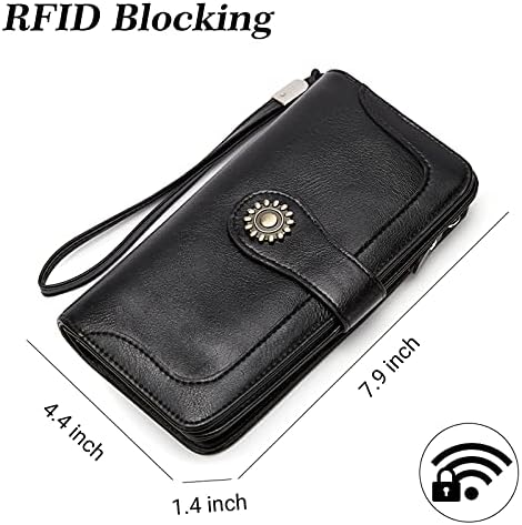 Bromenska kožna laptop ruksaka za žene 15,6 inčni ruksački ruksak sa ženskim novčanicima kože kožni novčanik