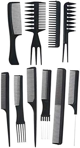 1 komad 10 kom četkica za kosu protiv statičke masažne četkice za oblikovanje kose za muškarce za muškarce