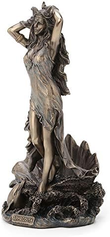 Veronese dizajn 11,5 inča Afrodita izlazi iz mora grčka rimska boginja antikva brončana završna statua