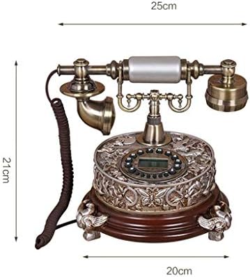 Xjjzs Europmeni stil fiksnog telefona Antikni europski stil Dom Koristite mobilni modni avion