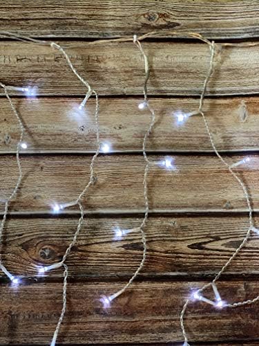 416 LED božićne svjetla za idikule za unutarnju i vanjsku ukrase, božićne događaje, božićne večeri, božićno drvce, strele