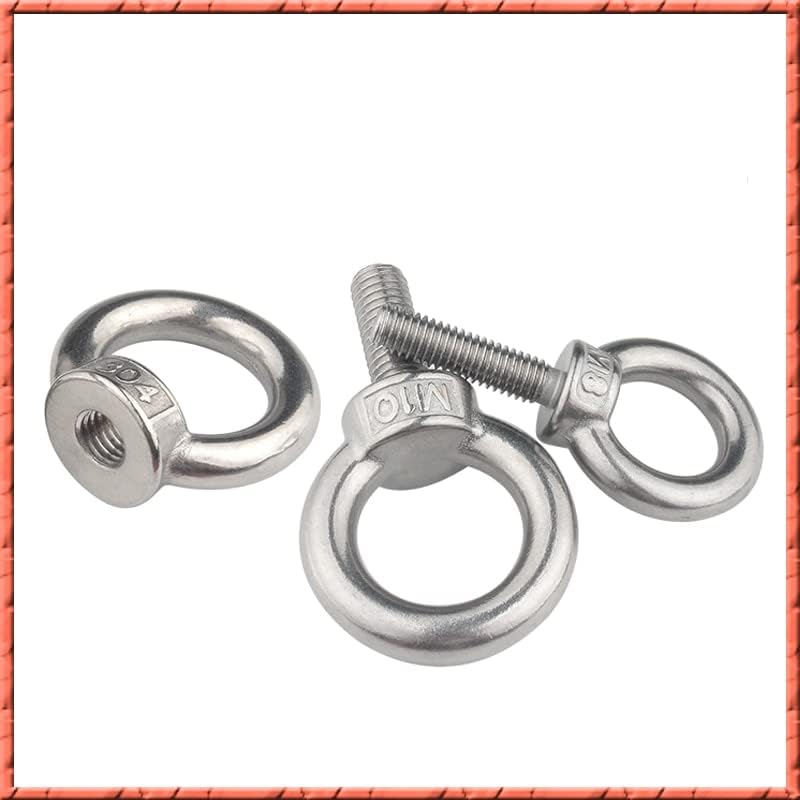 1-10pcs/lot M3~M20 prsten od nerđajućeg čelika prsten sa navrtkom za nokte sa prstenastim prstenom za podizanje navrtkom za produžetak prstena )