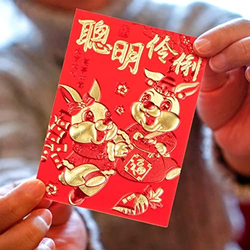 Aboofan 2023 kineska Nova Godina crvene koverte kineske crvene koverte 2023 Nova Godina crveni