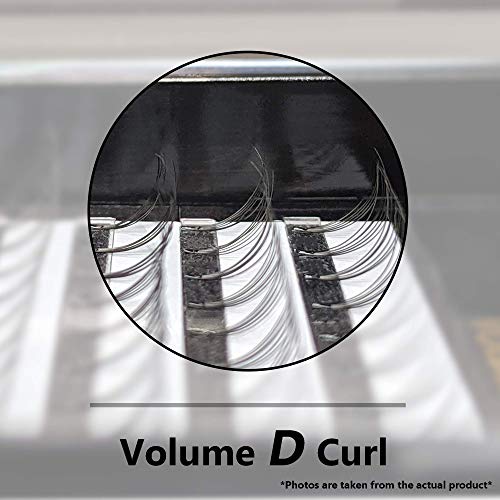 Kokošenje kokoda za trepavice, svezak D Curl [5D] [0.07mm], Faux Mink Individualni ekstenziji trepavica
