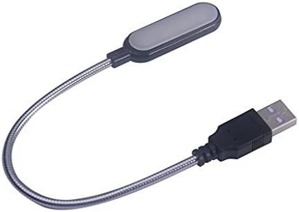 Ctydd Travel Prijenosni USB lampica za čitanje Mini LED knjiga lagana noćna svjetla Pokreće laptop