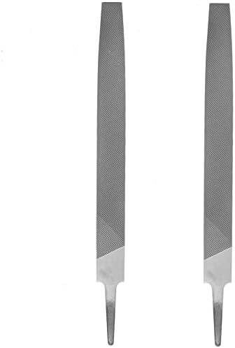 Set za oštrenje datoteka sjekire 2kom 8 inča, SKZIRI ravna metalna turpija za sjekiru pravougaoni rez