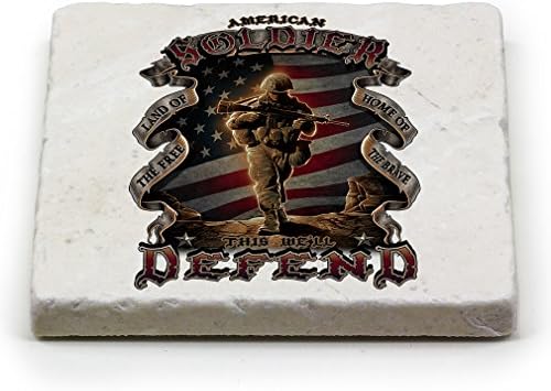 Podmetači od prirodnog kamena-pokloni američke vojske za muškarce i žene - Oružane snage pića