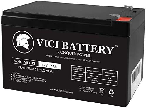 Vici baterija VB7-12 - 12V 7Ah baterija odgovara Aqua Vu Marcum Vexilar marke marke