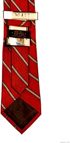 NCAA Alabama Crimson Tide Muška tkana svilena tanka pruga kolegijalni Logo Tie 2, grimizna i siva, jedna veličina