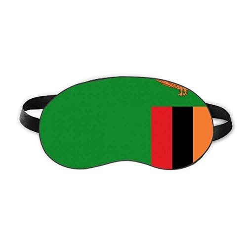 Zambija Nacionalna zastava Afrike Country Sleep Shield Shield Soft Night Poklopac za sjenilo