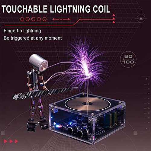 Music Tesla Coil Mini Tesla COIL, Artificial Lightning Spark Gap Arc Generator, Tesla zavojnica,