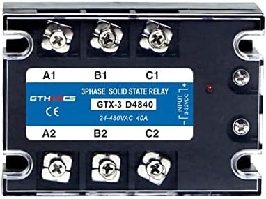 HIFASI 3-SSR DC-AC 10a 25A 40A 60A 80A 100A 120A 200A trofazni SSD Relejni Modul 3-32V DC kontrola 24-480V AC