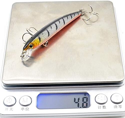 1kom / lot mamac za ribolov minnow 7.5 cm / 4.8 g isca Umjetna Pesca tvrdi mamac ribolov vobleri
