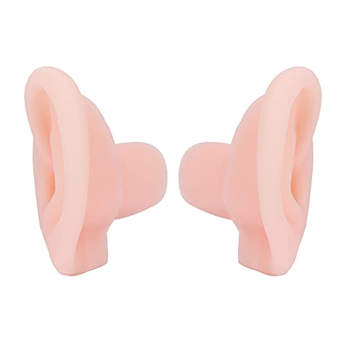 Mekani silikonski ušni model, Anggrek 1 par ljudskih uha modela silikonskog simuliranog uha modela fleksibilan