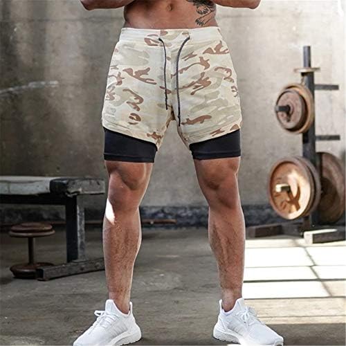 Andongnywell Muška vježbanje trčanja Lagana obuka Yoga teretana Kratka pantalona sa džepovima