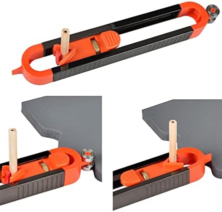 Precizan alat za mjerenje konture sa podesivom bravom, precizan Duplikator nepravilnog oblika alati za mjerenje drveta za građevinskog stolara
