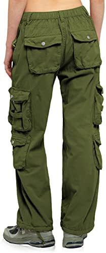 Teretne pantalone Žene Taktičke torbe za planinarenje teretna hlače sa 9 džepova Pamučne vojne ležerne