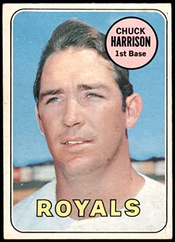 1969. O-pee-chee 116 Chuck Harrison Kansas City Royals Ex / Mt Royals
