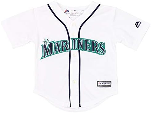Outerstuff MLB Toddlers Seattle Mariners Robinson Cano 22 MLB Cool Base Home Replica dres