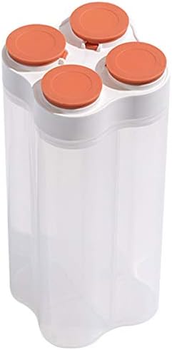 Zatvorite Limenke Za Skladištenje Plastike Jar Kutije Za Zrno Rezervoar Prozirna Kuhinja Pregrada