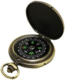GPPZM Vintage Pocket Compass Cink Legura Vintage Style Exquisite Lood Sport na otvorenom