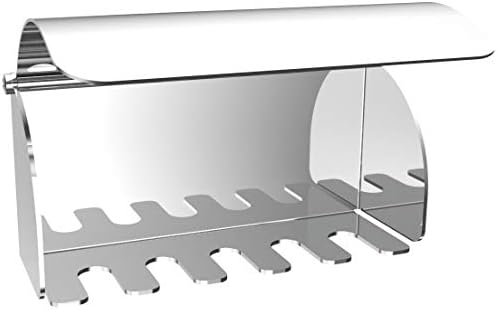 Držač četkica za zube sa poklopcem zidovima montiranog ljepila od nehrđajućeg čelika od nehrđajućeg