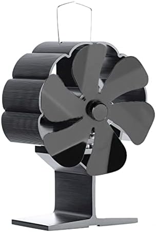 LYNLYN toplotni pogon štednjak ventilator koji radi sa 6 lopatica kamin ventilator peć na drva efikasan