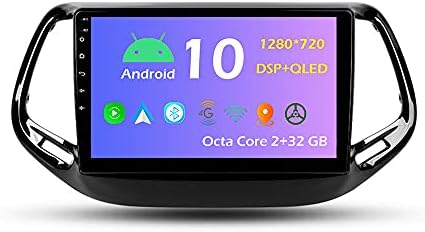 10.1 Android 10.0 Auto Radio Stereo Fit Za Jeep Compass 2 MP ~2018 Glavna jedinica GPS navigacija