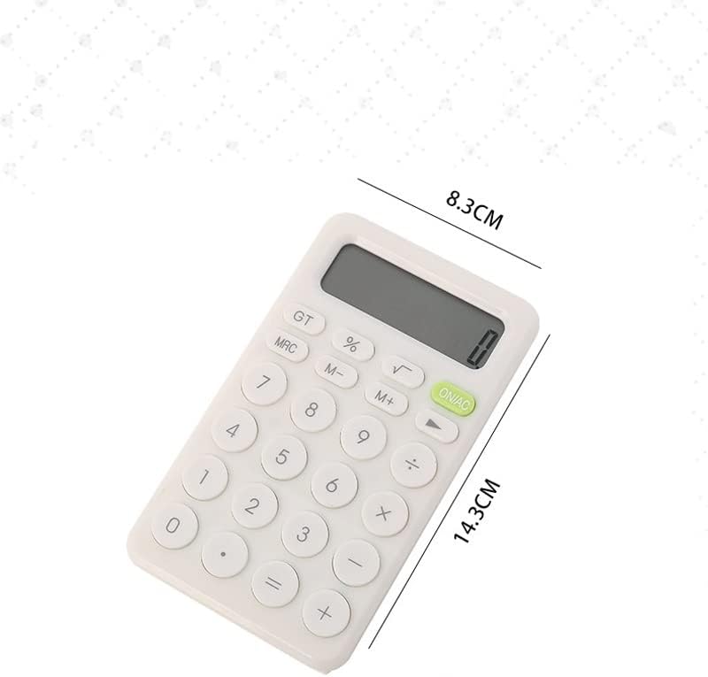 XWWDP 8-znamenkasti stol Mini kalkulator Veliki dugme Finansijski računovodstveni alat pogodan za školske